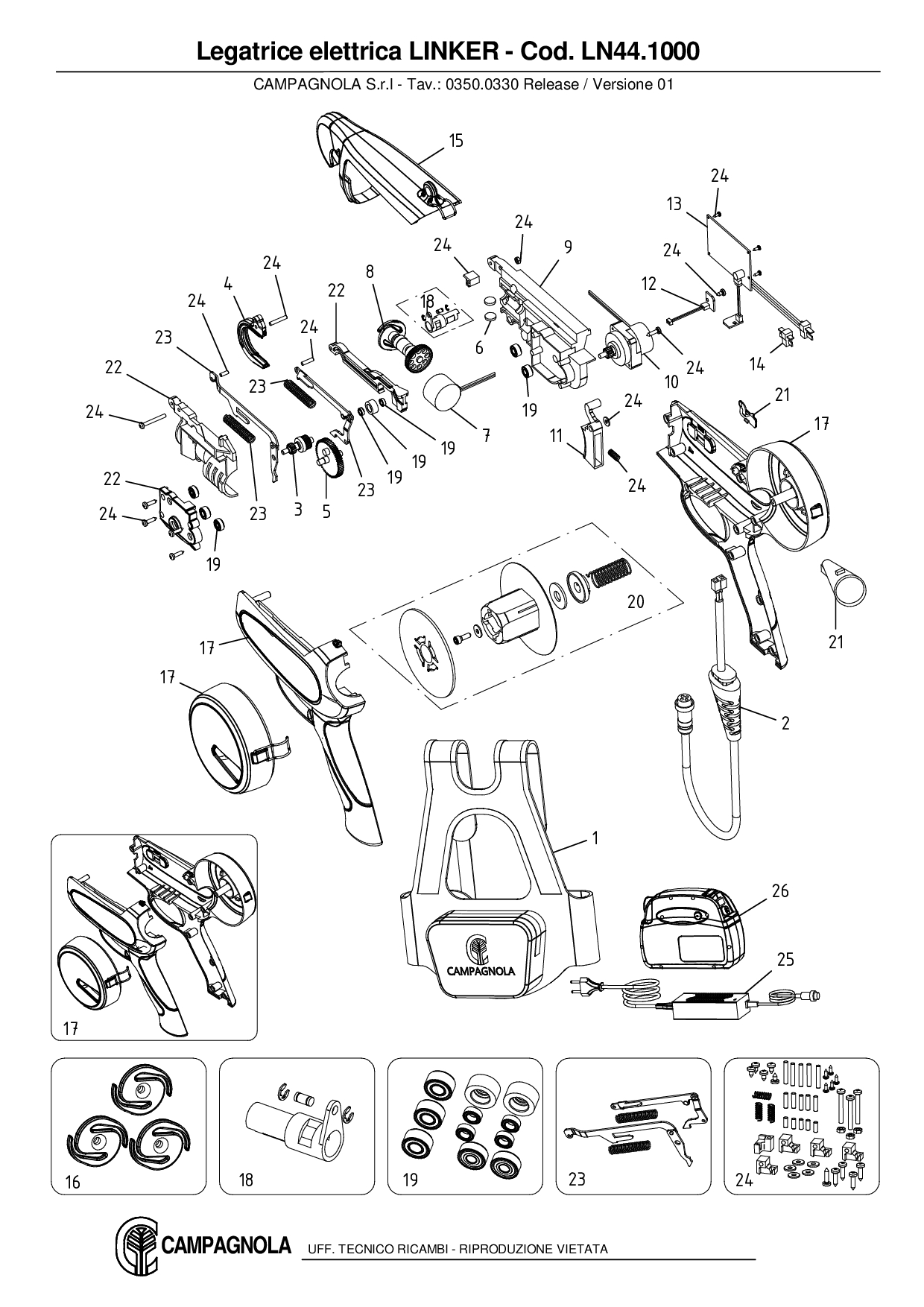 LN44.1000_Legatrice elettrica LINKER